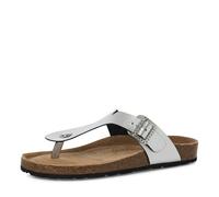 MARCO TOZZI 2-27402-44, Chanclas Mujer, Plata, 36 EU