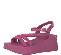 MARCO TOZZI 2-28009-42, Sandalias con cuña Mujer, Fucsia, 36 EU