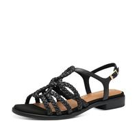 MARCO TOZZI 2-28100-44, Sandalias Mujer, Negro, 36 EU