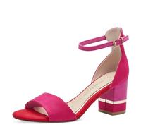 MARCO TOZZI 2-28303-42, Sandalias de tacón Mujer, Pink Comb, 38 EU
