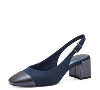 MARCO TOZZI 2-29610-42, Sling Mujer, Peine Azul Marino, 38 EU