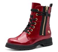 MARCO TOZZI 2-85200-41, Botas Cortas al Tobillo Mujer, Dk Red Pat, 37 EU