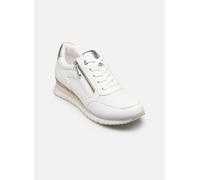 MARCO TOZZI Damen, Sneaker, Feel ME Fußbett,Wechselfußbett, weiches Innenfutter, Vegan, 2-23782-41, Zapatillas Bajas Mujer, Color Blanco, 37 EU