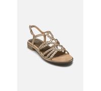 MARCO TOZZI 2-28100-44, Sandalias Mujer, Dorado, 39 EU