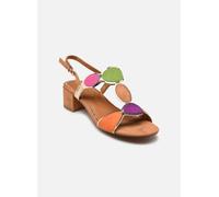 MARCO TOZZI Sandale 2-28230-42, Sandalia Mujer, Almond Multi, 38 EU
