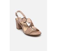 Marco Tozzi Sandalia con tacón para mujer Feel Me 2-28347-42 forro suave y vegano Nude Comb 37 EU