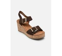 MARCO TOZZI Keilsandale 2-28389-44, Sandalias con cuña Mujer, marrón, 40 EU