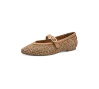 MARCO TOZZI Ballerinas 2-22120-46, Zapatos Tipo Ballet Mujer, Nut Comb, 39 EU