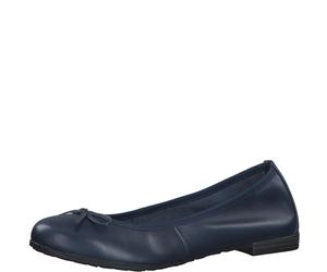 MARCO TOZZI Bailarina para Mujer 2-22108-43, Zapatos Tipo Ballet, Azul Marino, 41 EU