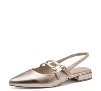 MARCO TOZZI Ballerinas 2-29409-44, Zapatos Tipo Ballet Mujer, Platino, 38 EU