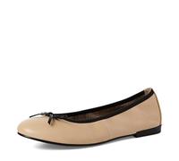 MARCO TOZZI Ballerinas 2-22100-46, Zapatos Tipo Ballet Mujer, Cream Black, 38 EU