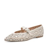 MARCO TOZZI Ballerinas 2-22117-46, Zapatos Tipo Ballet Mujer, Crema, 37 EU