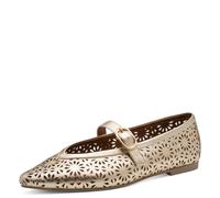 MARCO TOZZI Ballerinas 2-22117-46, Zapatos Tipo Ballet Mujer, Dorado, 41 EU