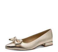 MARCO TOZZI Ballerinas 2-22129-46, Zapatos Tipo Ballet Mujer, Dorado, 36 EU