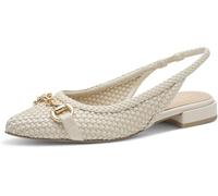 Marco Tozzi Mujer Bailarinas 2-29427-46 Bailarinas, Crema, 37 EU