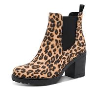 MARCO TOZZI Botas Chelsea para mujer, 2-25414-41, Leo BEIGE, 37 EU, Leo Beige, 37 EU