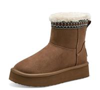 MARCO TOZZI Botas de invierno para mujer forradas, marrón, 40 EU