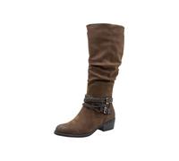 Marco Tozzi Botas de moda para mujer 2-25503-45, Cafe Comb, talla 39 EU, Cafe Comb, 39 EU