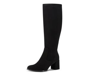 MARCO TOZZI Botas largas de tacón hasta la rodilla para mujer Elegantes, Negro, 36 EU