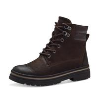 MARCO TOZZI Botín de Mujer con Cordones 2-26260-43, Botas de Moda, Cafe Comb, 39 EU
