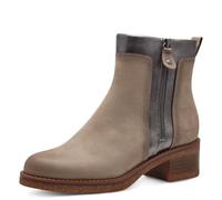 MARCO TOZZI Botín de Mujer con Cremallera y Slip 2-25064-43, Botas Cortas al Tobillo, Pepper Comb, 36 EU