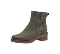 MARCO TOZZI Botín de Mujer con Cremallera y Slip 2-25064-43, Botas de Moda, Khaki Comb, 38 EU