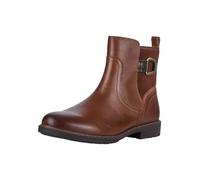 MARCO TOZZI Botín de Mujer con Cremallera y Slip 2-25301-43, Botas Cortas al Tobillo, Peine de coñac, 39 EU