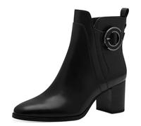 MARCO TOZZI Botín de Mujer con Cremallera y Slip 2-25319-43, Botas de Moda, Negro, 38 EU