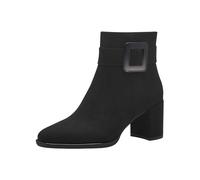 MARCO TOZZI Botín de Mujer con Cremallera y Slip 2-25338-43, Botas de Moda, Peine Negro, 37 EU