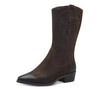 MARCO TOZZI Botín de Mujer con Cremallera y Slip 2-25343-43, Botas Vaqueras, café, 36 EU
