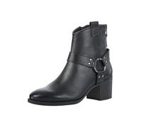 MARCO TOZZI Botín de Mujer con Cremallera y Slip 2-25358-43, Botas de Moda, Negro, 41 EU