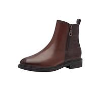 MARCO TOZZI Botín de Mujer con Cremallera y Slip 2-25362-43, Botas de Moda, Cognac Comb, 38 EU