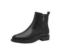 MARCO TOZZI Botín de Mujer con Cremallera y Slip 2-25362-43, Botas de Moda, Peine Negro, 39 EU