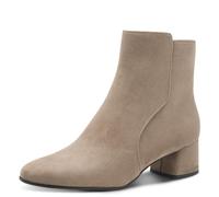 MARCO TOZZI Botín de Mujer con Cremallera y Slip 2-25364-43, Botas Cortas al Tobillo, Gris, 37 EU
