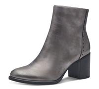 MARCO TOZZI Botín de Mujer con Cremallera y Slip 2-25391-43, Botas de Moda, Gris Peltre, 38 EU