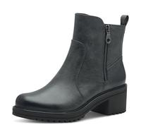 MARCO TOZZI Botín de Mujer con Cremallera y Slip 2-25430-43, Botas de Moda, Dk Grey, 41 EU