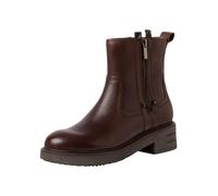 MARCO TOZZI Botín para Mujer con Cremallera y Slip 2-25008-43, Botas de Moda, coñac, 38 EU