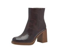 MARCO TOZZI Botín para Mujer con Cremallera y Slip 2-25347-43, Botas de Moda, café, 41 EU