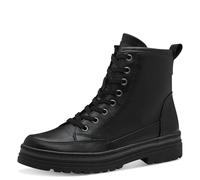 MARCO TOZZI Botines de Mujer con Cordones 2-25261-43, Botas Cortas al Tobillo, Negro, 38 EU
