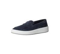 MARCO TOZZI by Guido Maria Kretschmer 2-14602-42-Zapatillas de Piel, Mocasín Plano Hombre, Azul Marino, 45 EU
