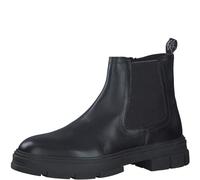 MARCO TOZZI by Guido Maria Kretschmer Chelsea Botas de piel con cremallera para hombre, Negro, 45 EU