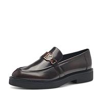 Marco Tozzi by Guido Maria Kretschmer Mocasines sin tacón de Piel sintética Elegante, Cafe Brush, 39 EU