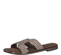 MARCO TOZZI Chanclas para Mujer, 2-27126-42, Pantuflas, Rosa metálica, 39 EU