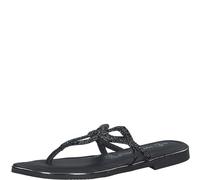 MARCO TOZZI Chanclas para Mujer, 2-27128-42, Pantuflas, Color Negro, 39 EU