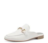 MARCO TOZZI Chanclas para Mujer, Plantilla Feel Me, Forro Interior Suave, 2-27305-42, Pantuflas, Oro Blanco, 37 EU