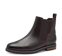 MARCO TOZZI Chelsea - Botas planas para mujer, Peine de castaño, 38 EU
