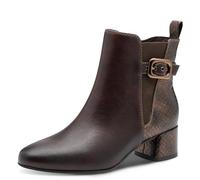 Marco Tozzi Chelsea-Stiefel 2-25342-45, Botas de Moda Mujer, Mocca Comb, 40 EU