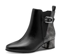 Marco Tozzi Chelsea-Stiefel 2-25342-45, Botas de Moda Mujer, Peine Negro, 37 EU