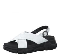 Marco Tozzi Damen 2-2-28761-28 Sandalette, Sandalia Mujer, White, 39 EU