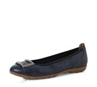 MARCO TOZZI Damen 2-22111-44 - Bailarinas para Mujer, Color Azul Marino, Talla 39 EU